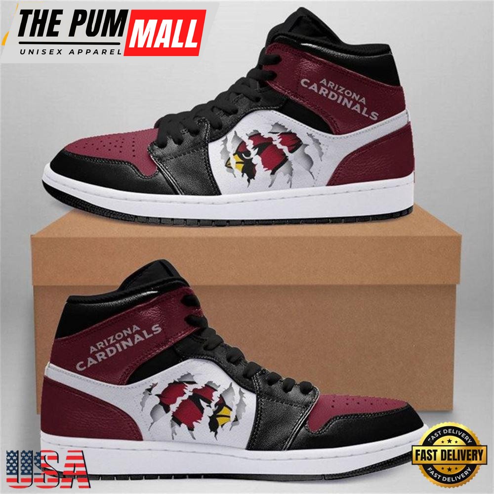 Arizona Cardinals Nfl Air Jd Sneaker Boots Shoes Sport For Men Women