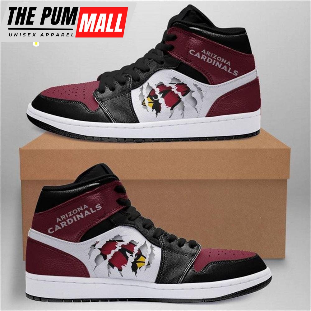 Arizona Cardinals Nfl Air Jd Sneaker Boots Shoes Sport For Men Women