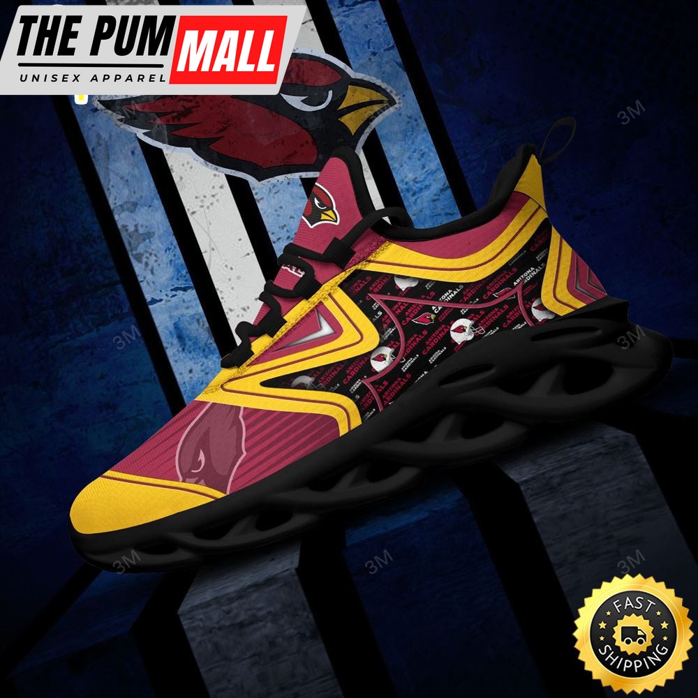 Arizona Cardinals NFL Clunky Shoes Running Adults Sports Sneakers Gift For Football