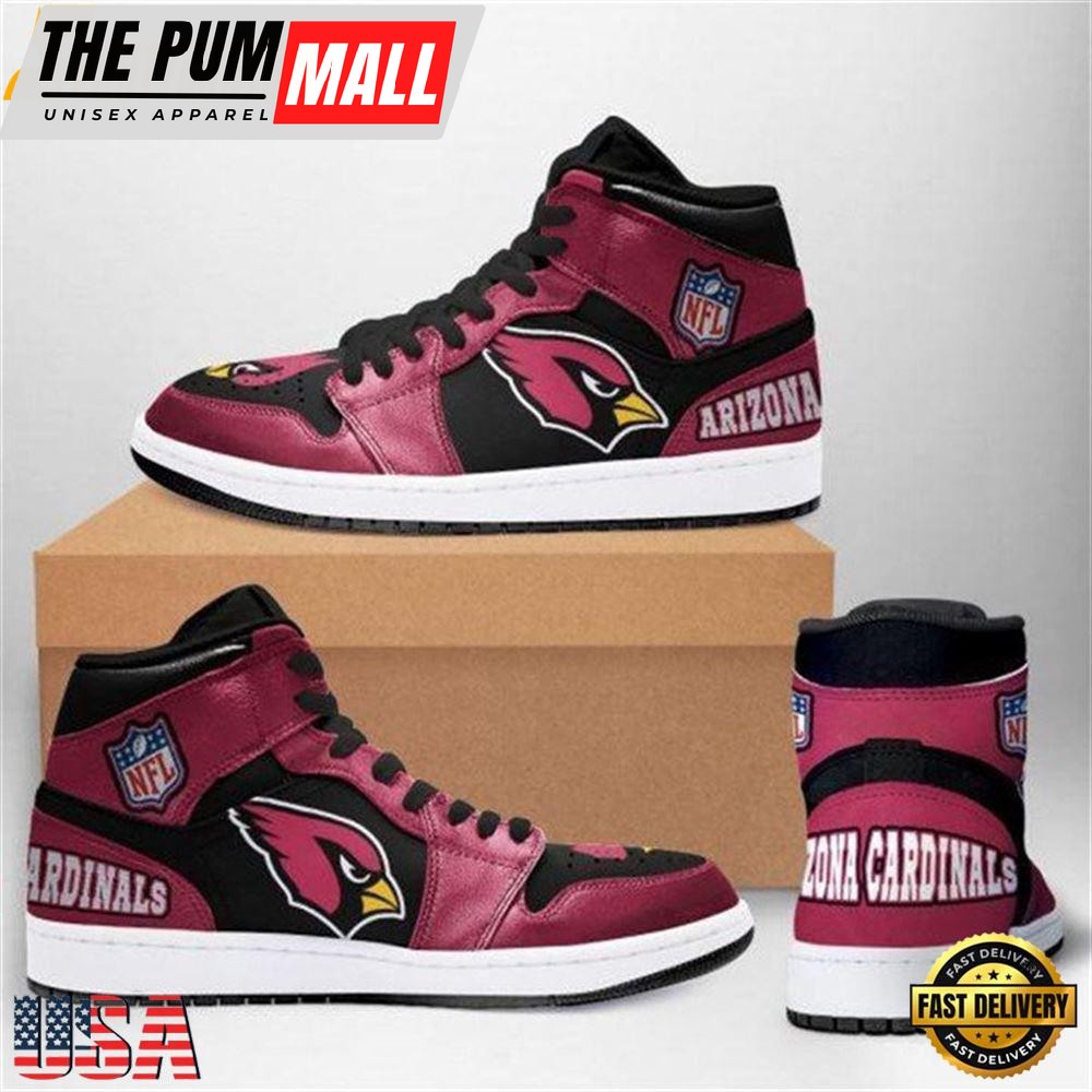 Arizona Cardinals Nfl Football Air Jd Sneaker Boots Shoes Sport For Men Women