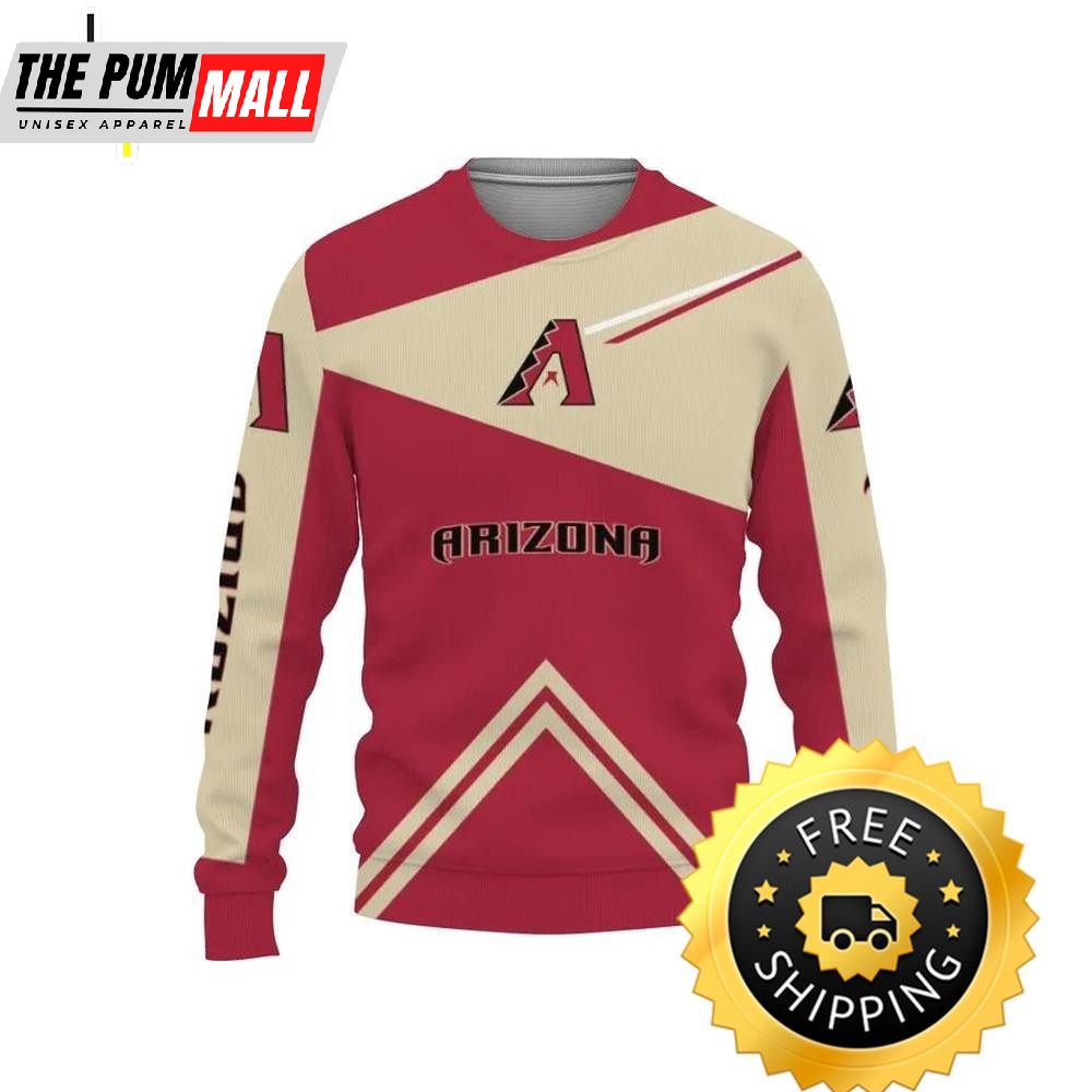 Arizona Diamondbacks Baseball Ugly Christmas Sweater, Arizona Diamondbacks Ugly Sweater, MLB Christmas Sweater