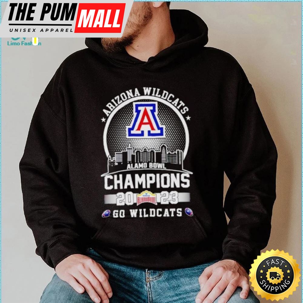 Arizona Wildcats Alamo Bowl Champions 2025 Go Wildcats Shirt
