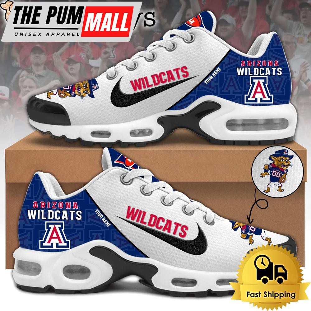 Arizona Wildcats Football Mascot Symbol Custom Air Max Plus Shoes