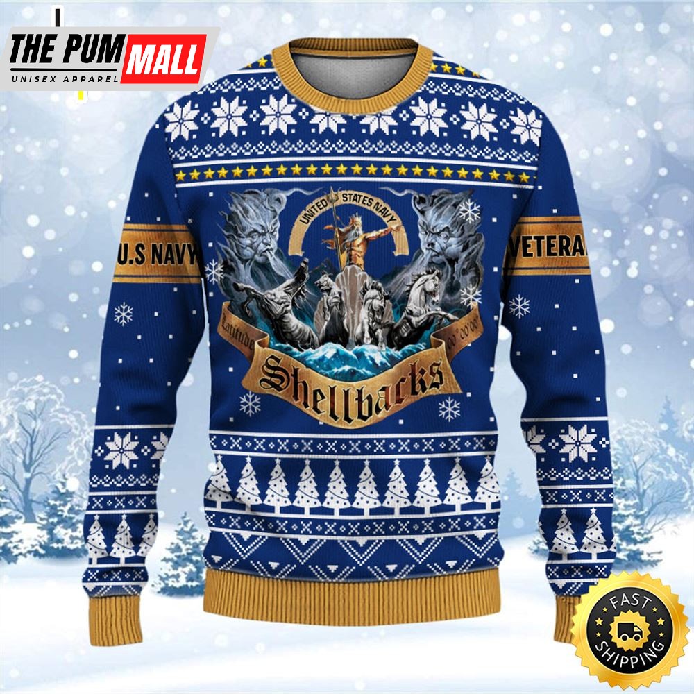 Armed Forces Navy Veteran Military Soldier Ugly Sweater
