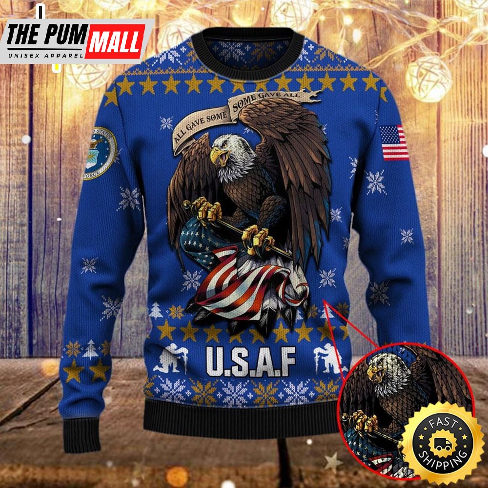 Armed Forces Usaf Air Forces Military Vva Vietnam Veterans Day Gift For Father Dad Sweater