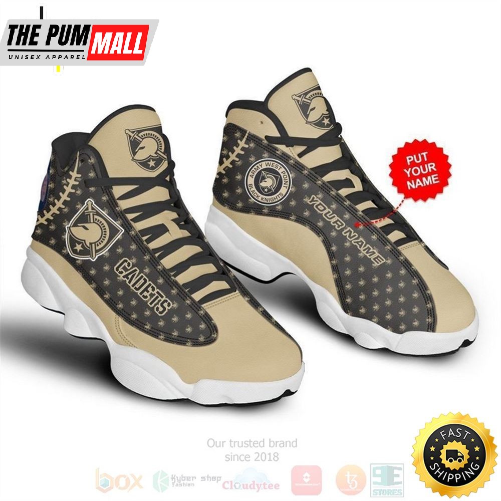 Army Black Knights Nfl Custom Name Air Jd 13 Shoes