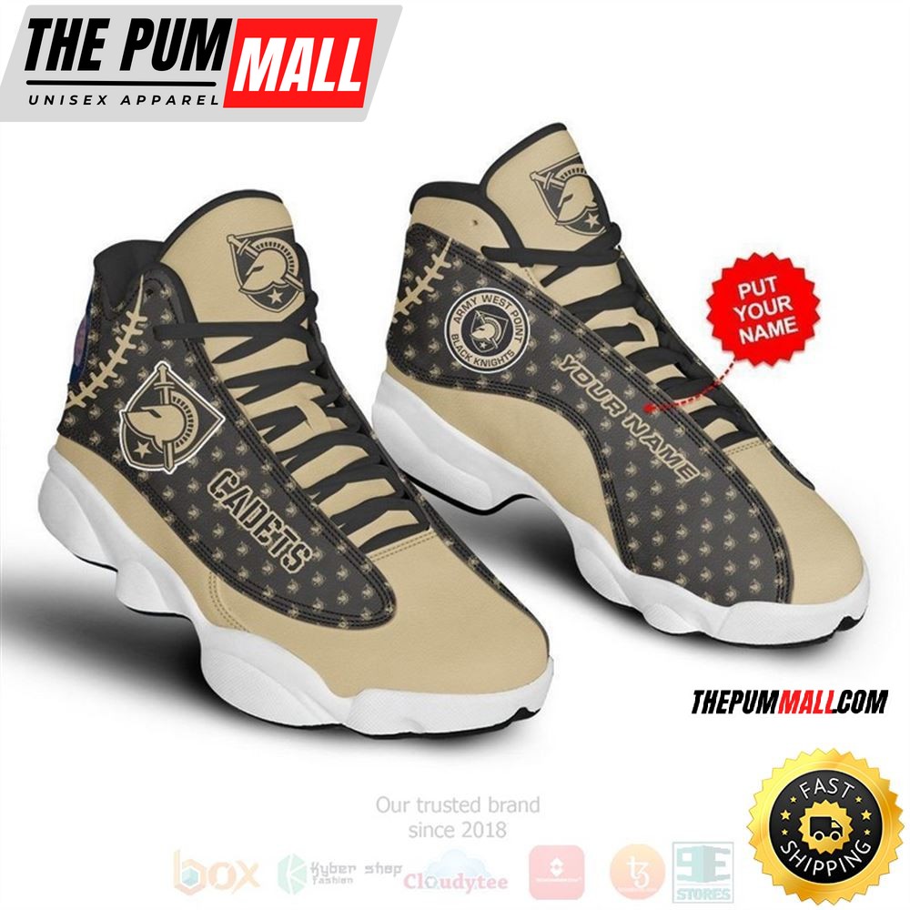 Army Black Knights Nfl Custom Name Air Jd 13 Shoes