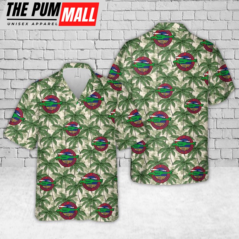 Army Hawaiian Shirt, US Army 119th Assault Helicopter Company Hawaiian Shirt, Military Aloha Shirt