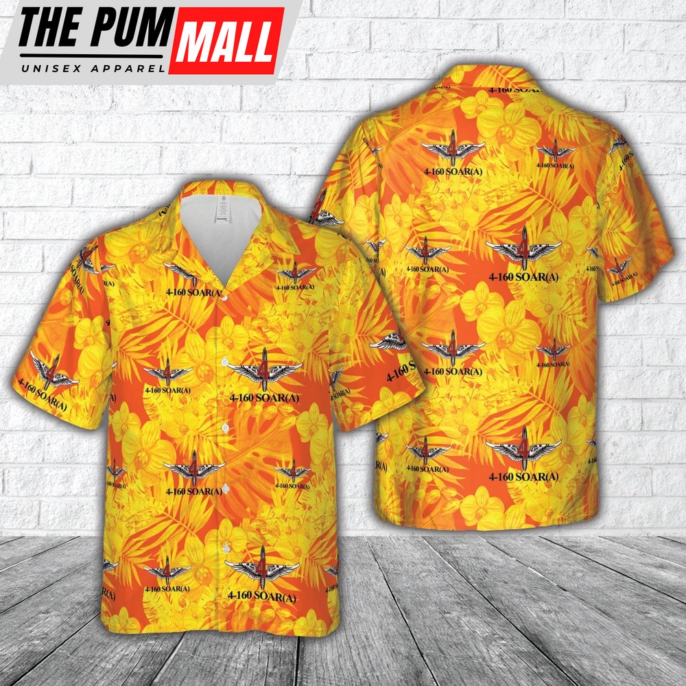 Army Hawaiian Shirt, US Army 160th SOAR (Abn) Hawaiian Shirt, Military Aloha Shirt