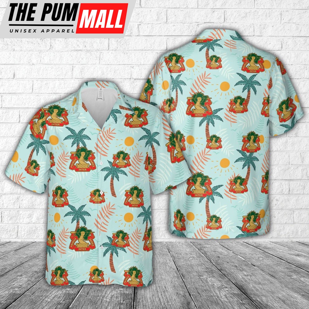 Army Hawaiian Shirt, US Army 2nd Battalion, 1st Air Defense Artillery Regiment Hawaiian Shirt, Military Aloha Shirt