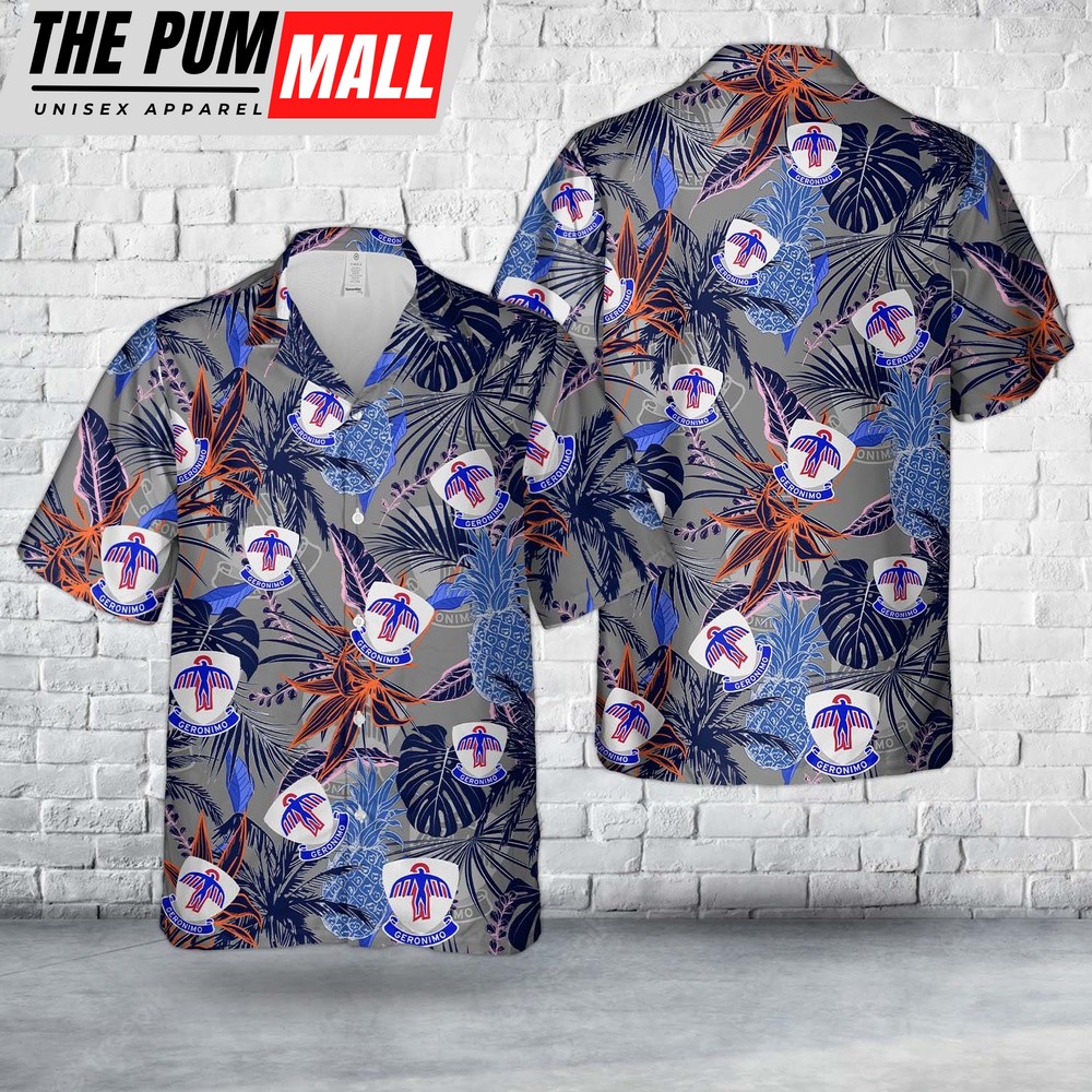 Army Hawaiian Shirt, US Army 501st Parachute Airborne Infantry Regiment Hawaiian Shirt, Military Aloha Shirt