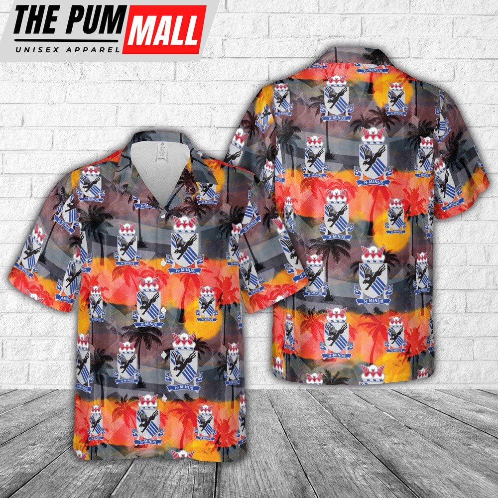 Army Hawaiian Shirt, US Army 505th Parachute Airborne Infantry Regiment Hawaiian Shirt, Military Aloha Shirt