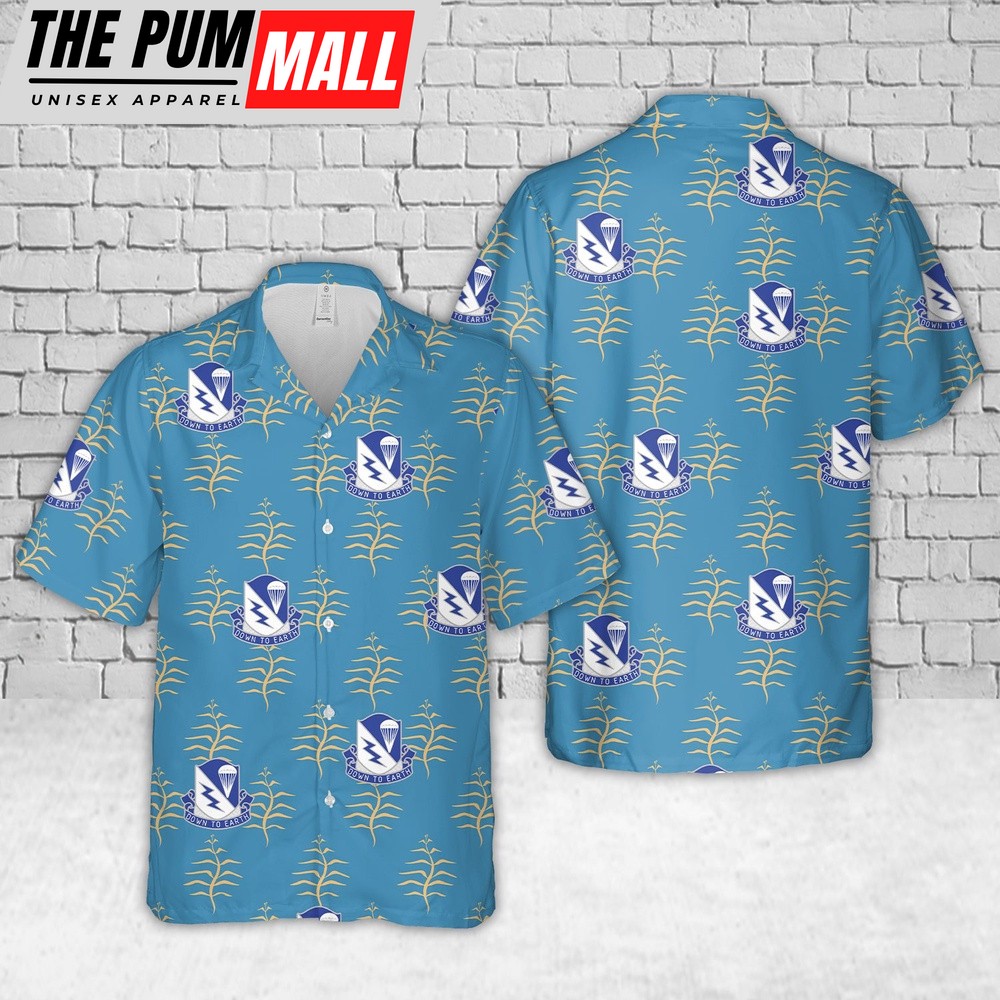 Army Hawaiian Shirt, US Army 507th Parachute Airborne Infantry Regiment Hawaiian Shirt, Military Aloha Shirt