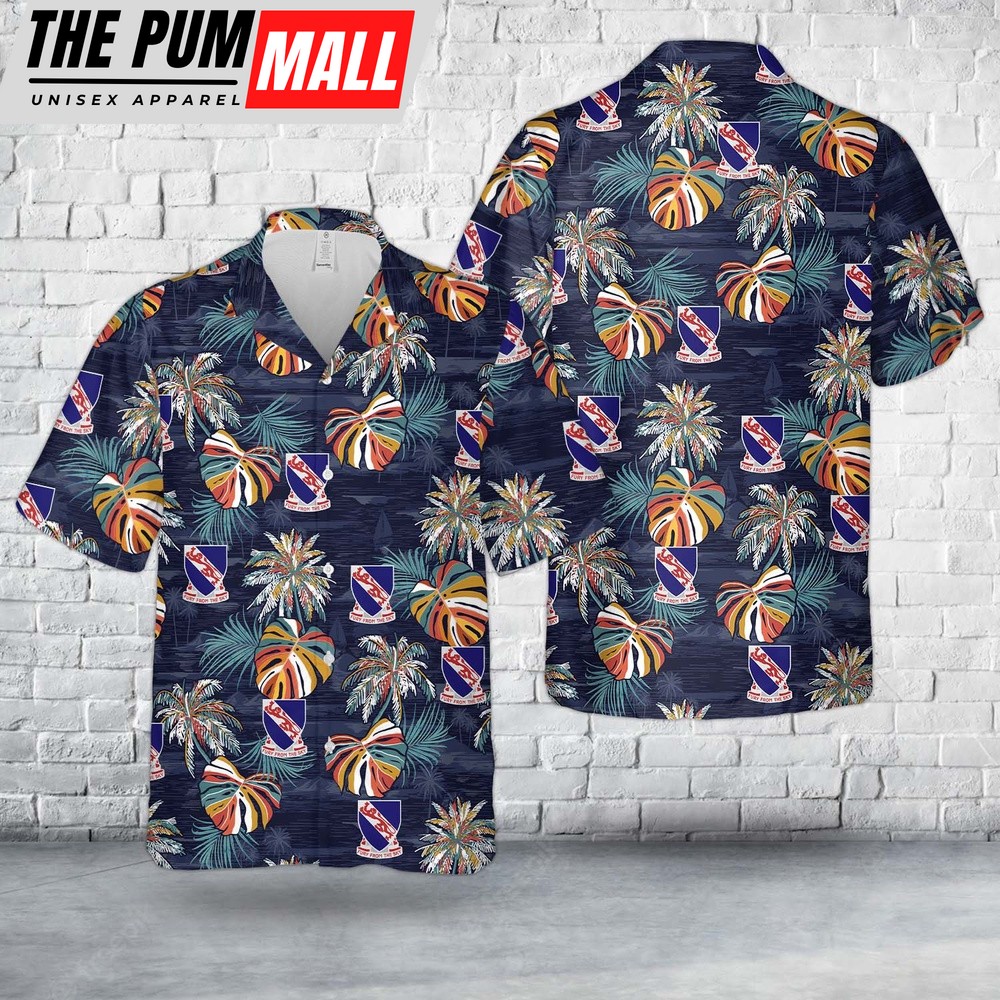 Army Hawaiian Shirt, US Army 508th Parachute Airborne Infantry Regiment Hawaiian Shirt, Military Aloha Shirt