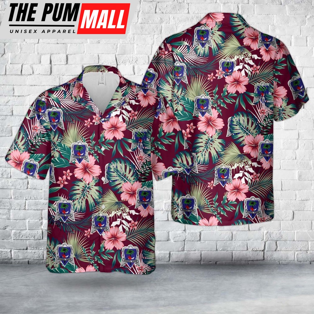 Army Hawaiian Shirt, US Army 551st Parachute Infantry Battalion (551st PIB) Hawaiian Shirt, Military Aloha Shirt