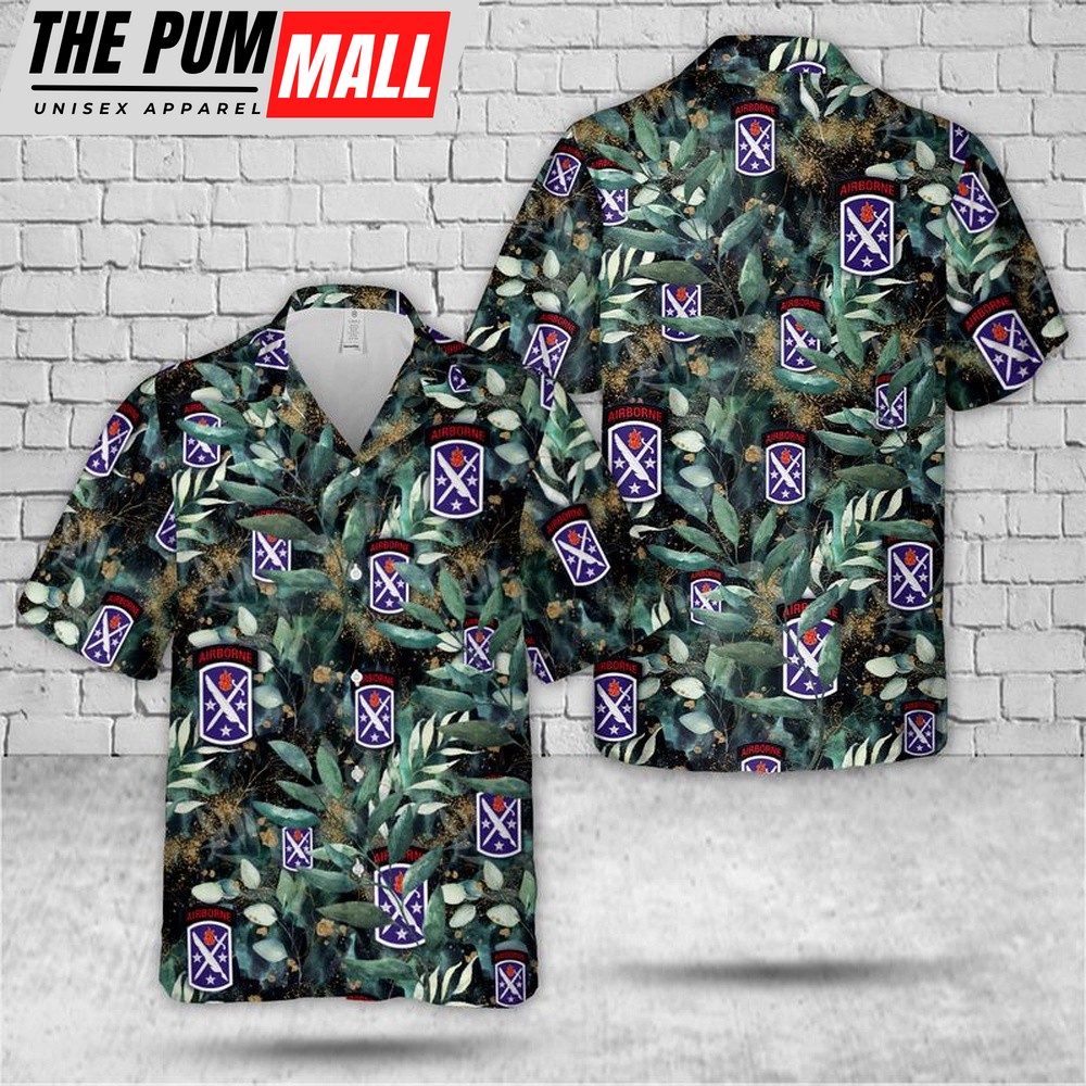 Army Hawaiian Shirt, US Army 95th Civil Affairs Brigade Hawaiian Shirt, Military Aloha Shirt