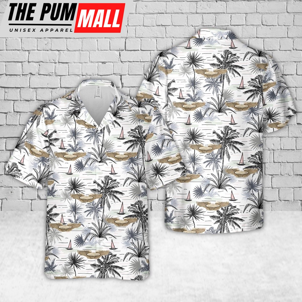 Army Hawaiian Shirt, US Army Air Force Airship Pilots Wings In WWII Hawaiian Shirt, Military Aloha Shirt