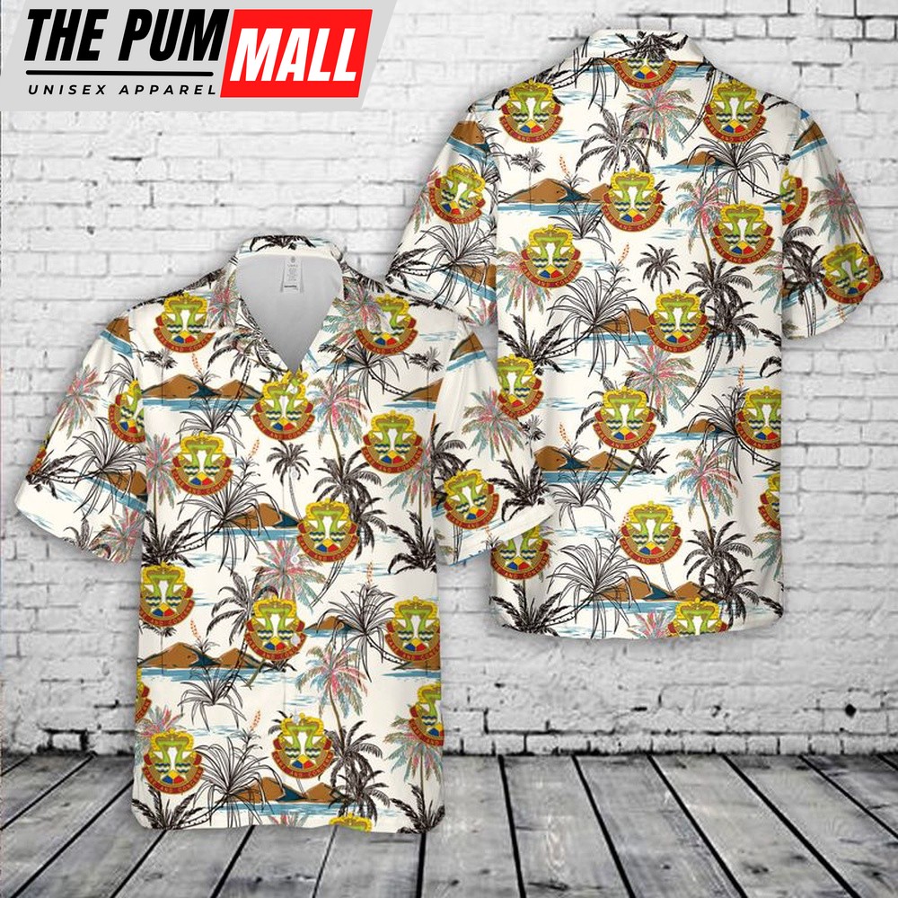 Army Hawaiian Shirt, US Army Carl R. Darnall Army Medical Center Hawaiian Shirt, Military Aloha Shirt