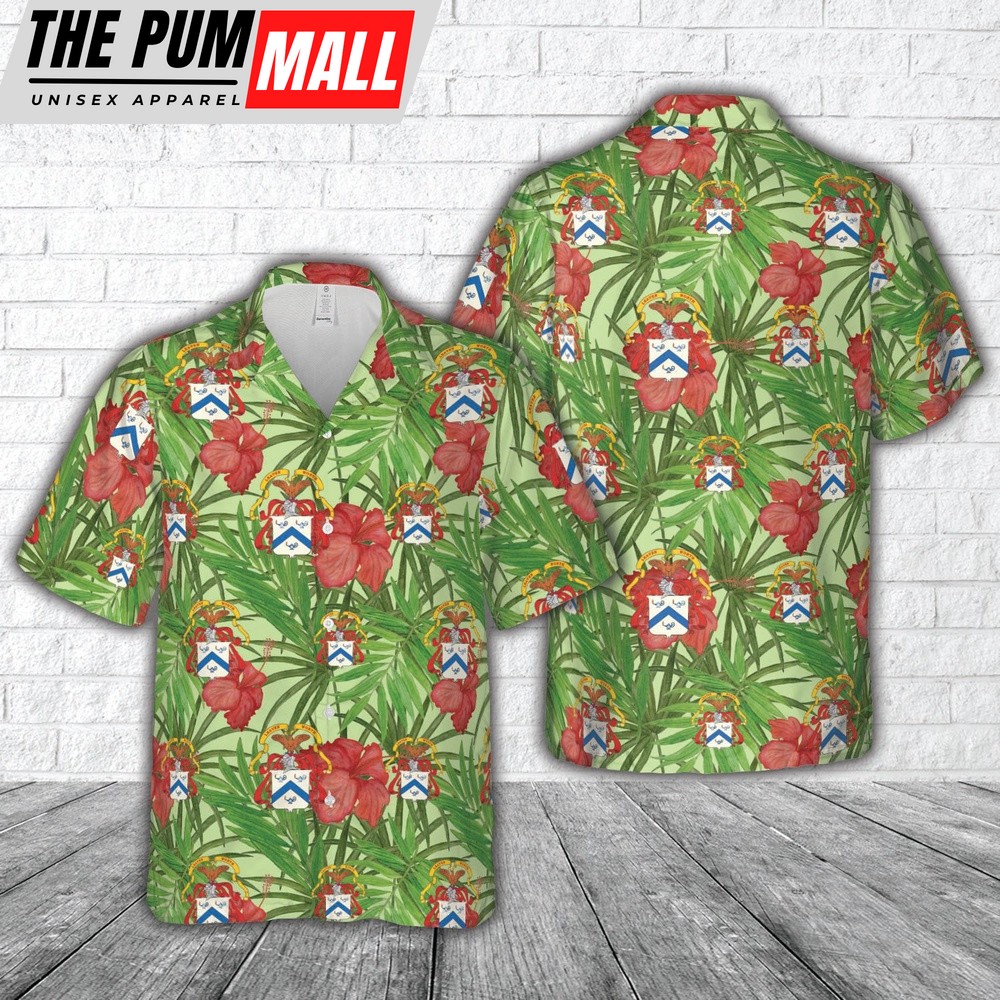 Army Hawaiian Shirt, US Army Command and General Staff College (CGSC) Hawaiian Shirt, Military Aloha Shirt