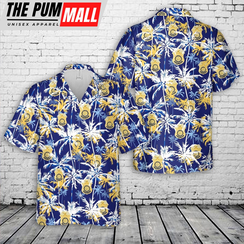 Army Hawaiian Shirt, US Army Criminal Investigation Division Hawaiian Shirt, Military Aloha Shirt