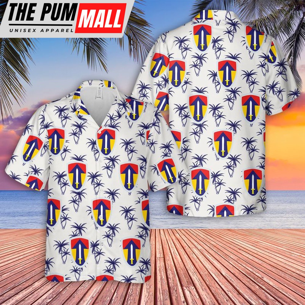 Army Hawaiian Shirt, US Army II Field Force, Vietnam Hawaiian Shirt, Military Aloha Shirt