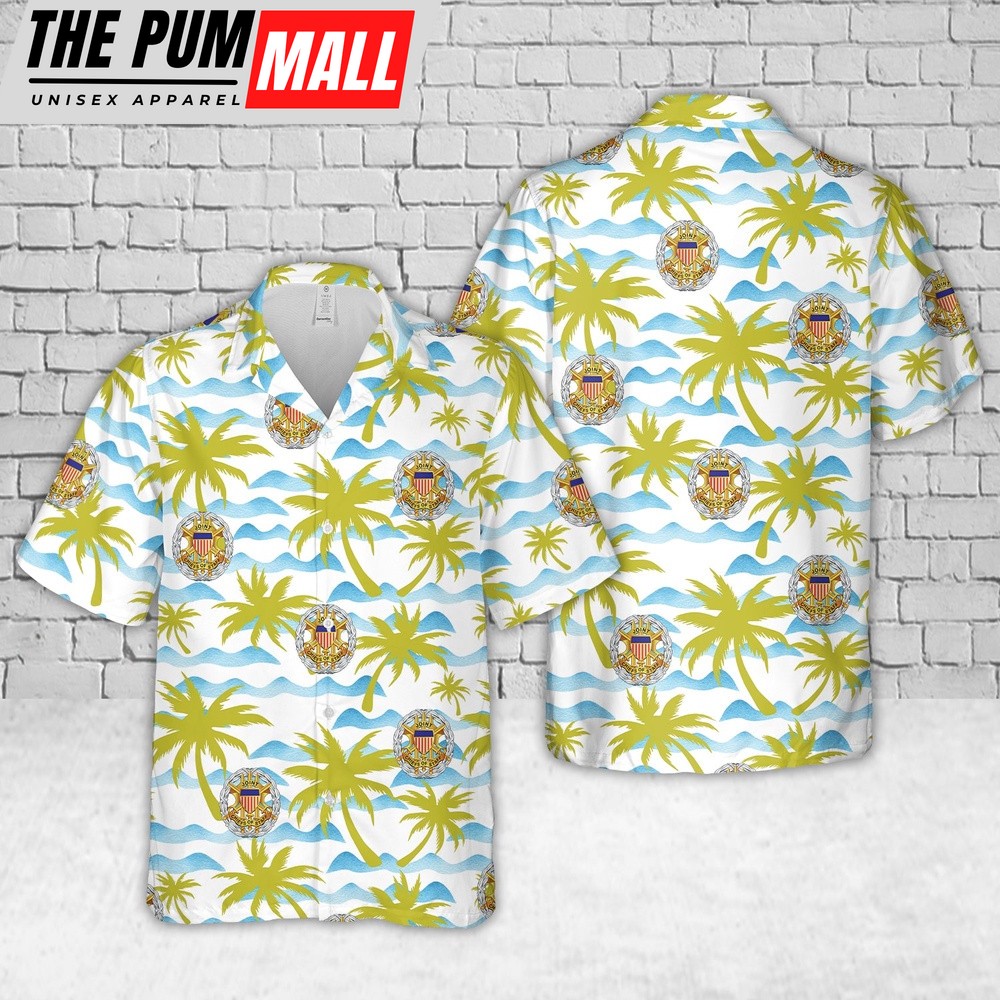 Army Hawaiian Shirt, US Army Joint Chiefs Of Staff Hawaiian Shirt_6458, Military Aloha Shirt
