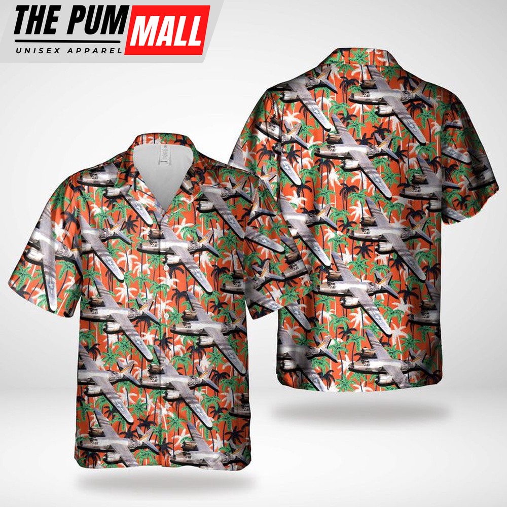 Army Hawaiian Shirt, US Army Martin B-26 Marauder Hawaiian Shirt, Military Aloha Shirt