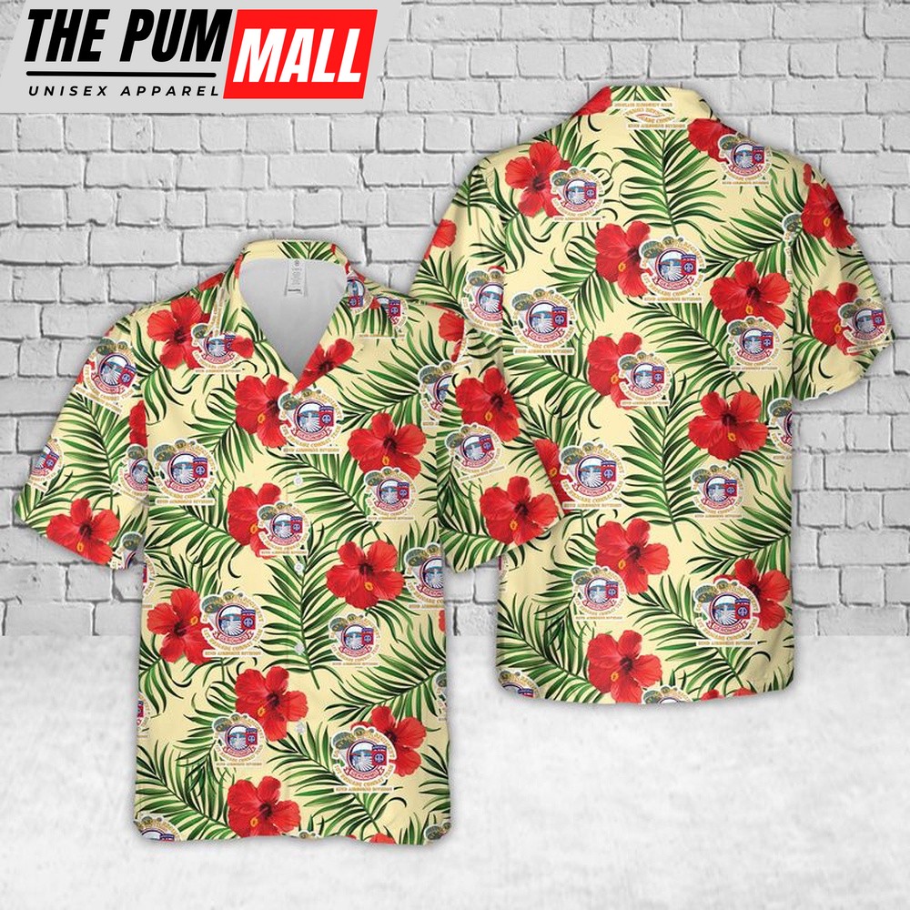 Army Hawaiian Shirt, US Army Parachute 501st Infantry Regiment – 1st Bde Cbt Tm – 82nd Airborne Division Hawaiian Shirt