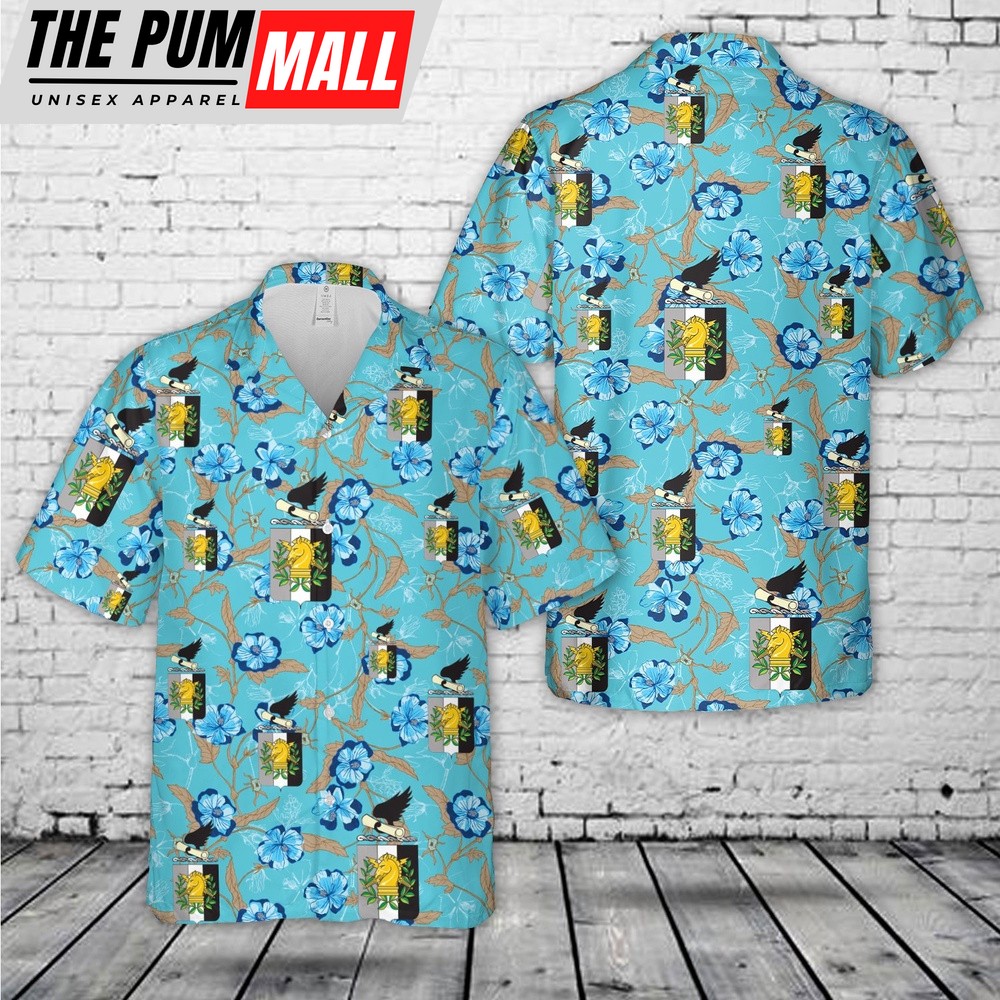 Army Hawaiian Shirt, US Army Psychological Operations (PSYOP) Hawaiian Shirt_8614, Military Aloha Shirt