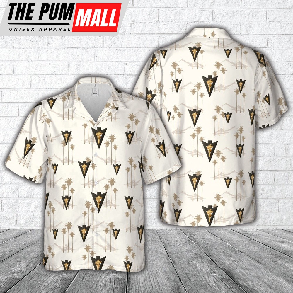 Army Hawaiian Shirt, US Army Reserve Officers’ Training Corps Recondo Badge Hawaiian Shirt, Military Aloha Shirt