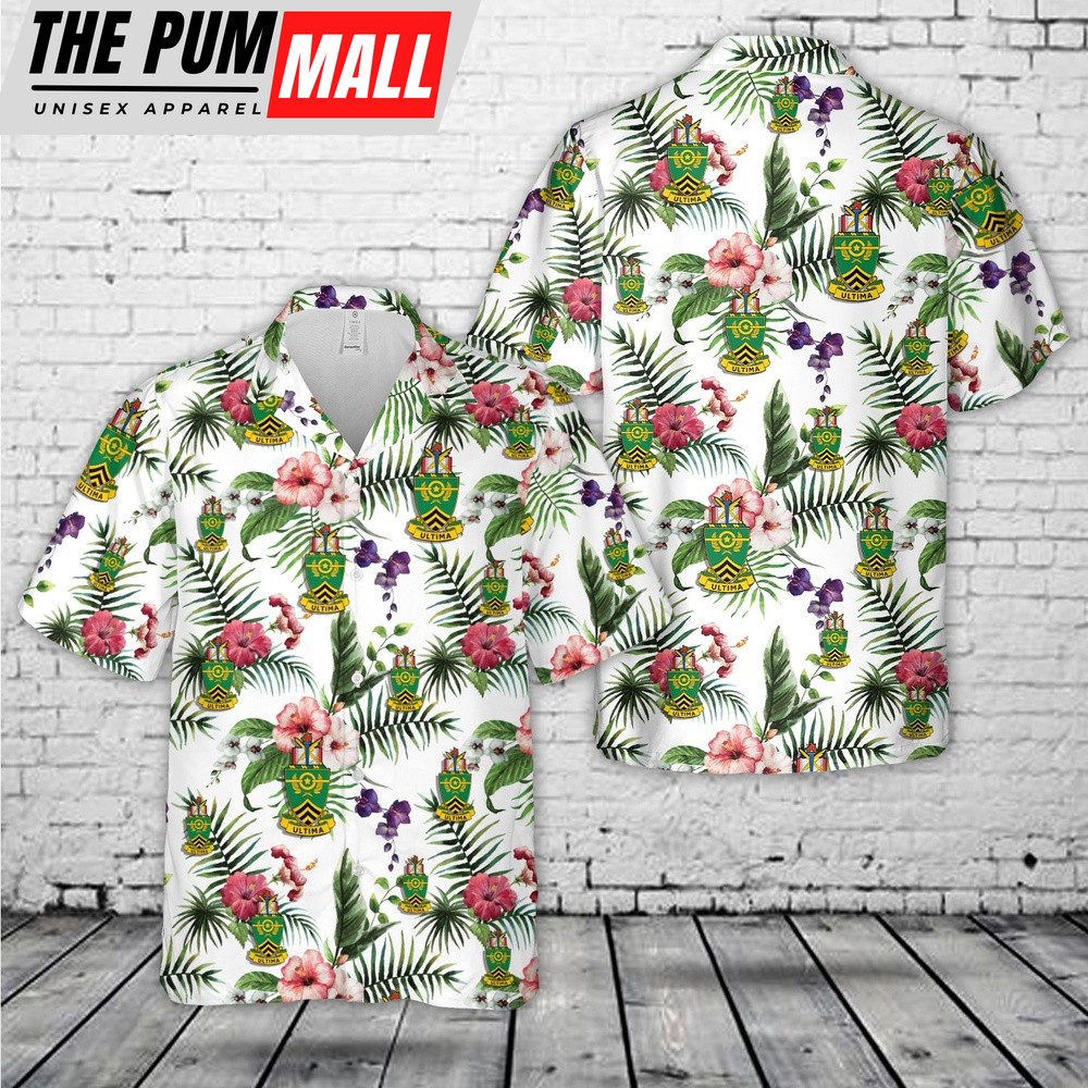 Army Hawaiian Shirt, US Army Sergeants Major Academy (USASMA) Hawaiian Shirt, Military Aloha Shirt