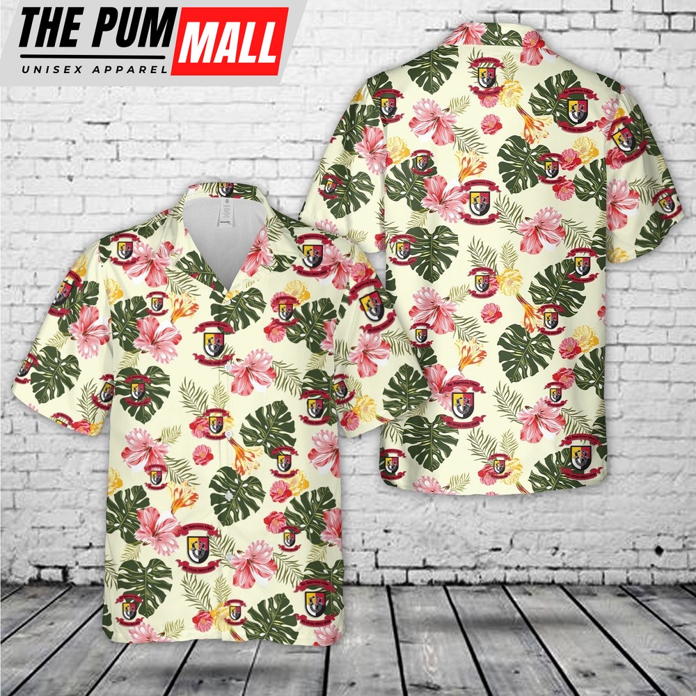 Army Hawaiian Shirt, US Army Special 3rd Special Forces Group (3rd SFG)(A)) Hawaiian Shirt, Military Aloha Shirt