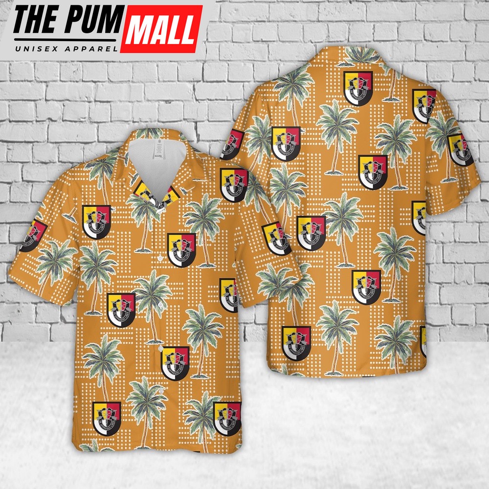 Army Hawaiian Shirt, US Army Special Forces 3rd Special Forces Group (Airborne) (3rd SFG(A)) Hawaiian Shirt, Military Aloha Shirt