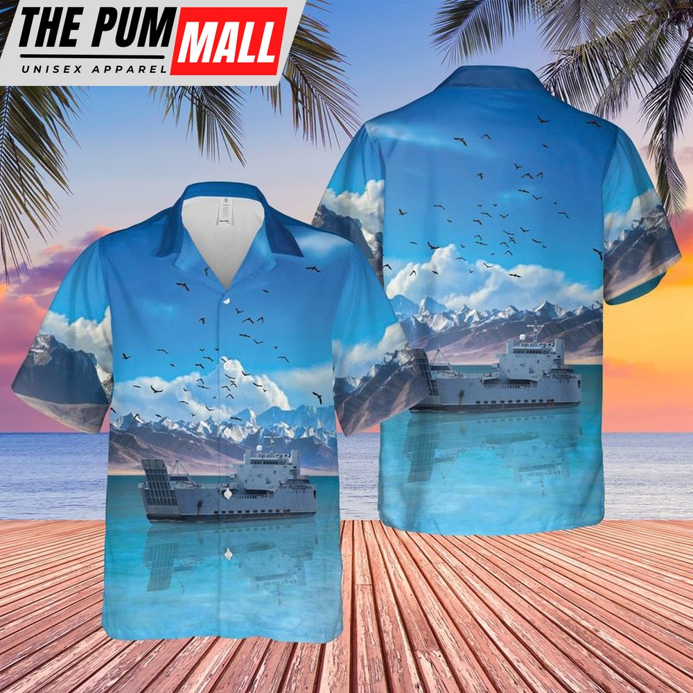 Army Hawaiian Shirt, US Army USAV General Frank S. Besson Jr. (LSV-1) of the General Frank S. Besson Jr.-class Hawaiian Shirt