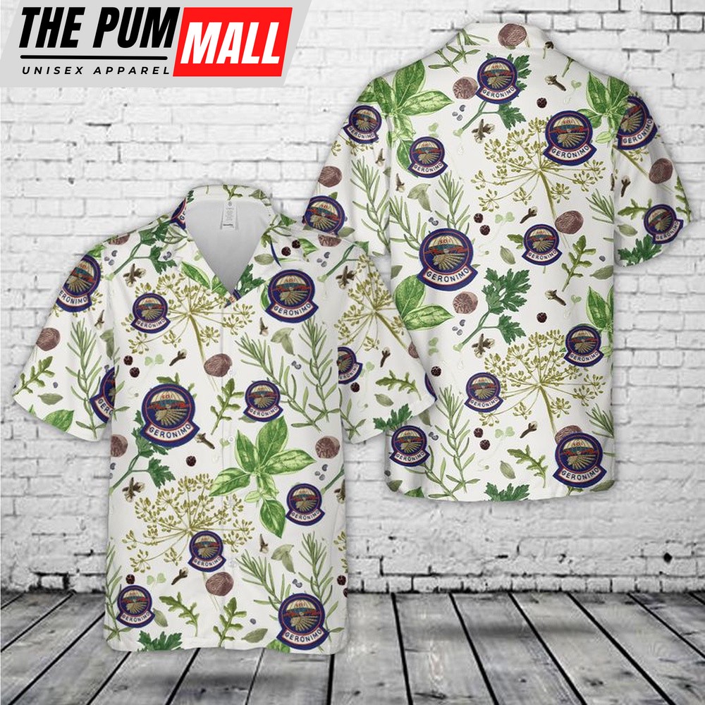 Army Hawaiian Shirt, WWII US 501st Regiment 101st Airborne Paratrooper Hawaiian Shirt, Military Aloha Shirt