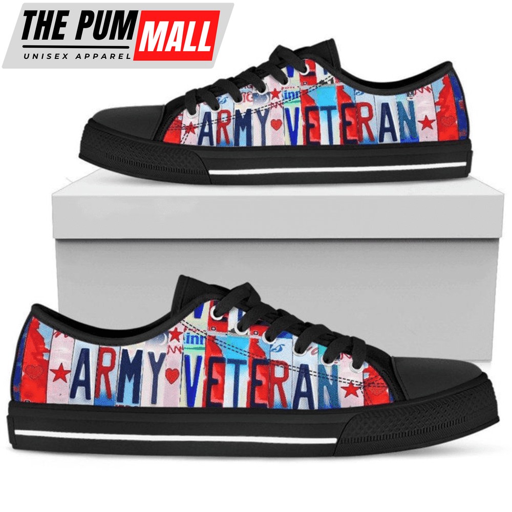 Army Veteran Low Top Shoes Sneaker PN205062Sb Trendy Footwear