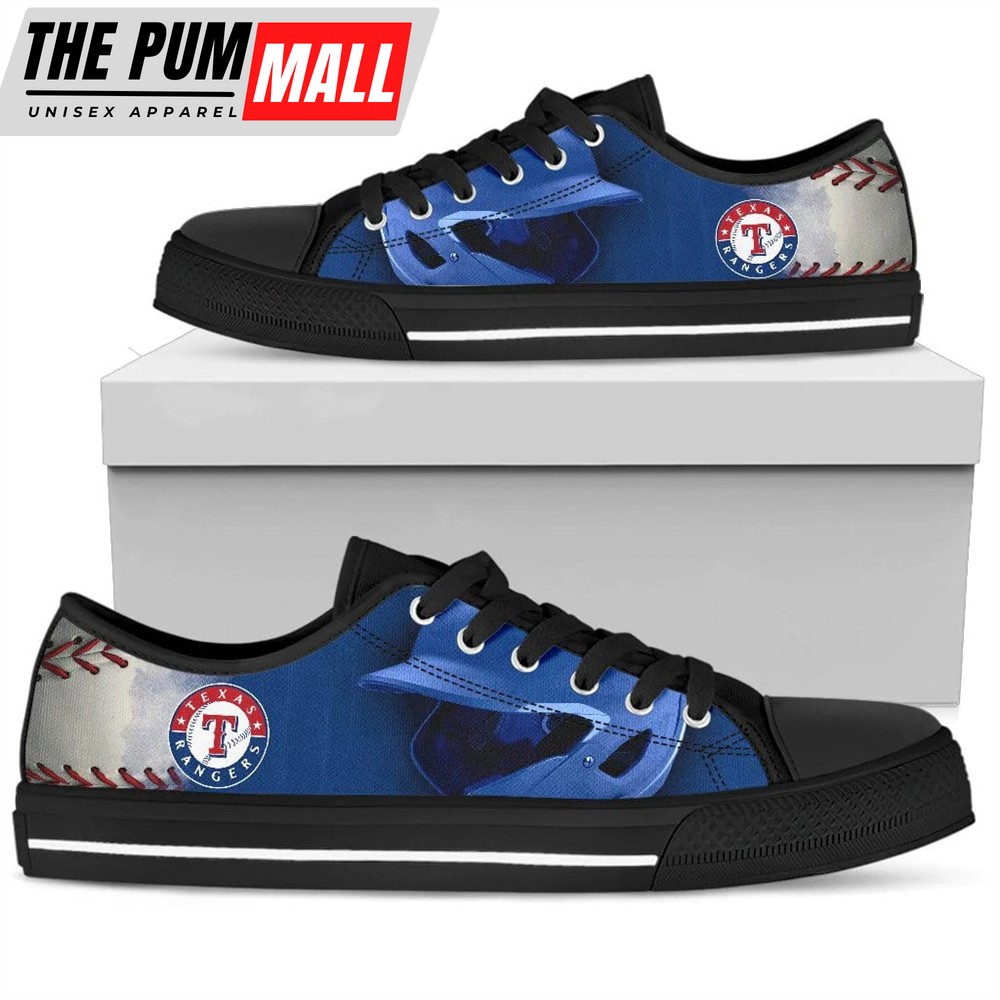 Artistic Pro Texas Rangers Low Top Shoes