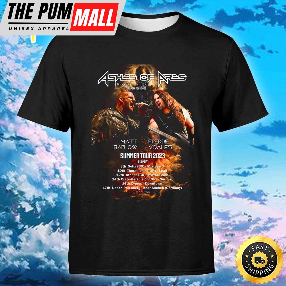 Ashes Of Ares – Summer Tour Dates Announced Unisex Tshirt