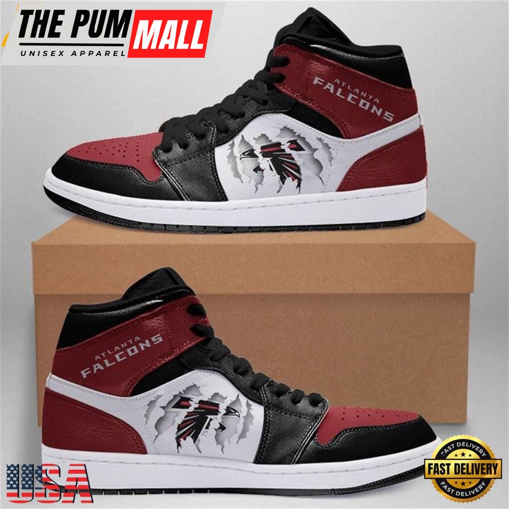 Atlanta Falcons Nfl Air Jd Sneaker Boots Shoes Sport For Men Women