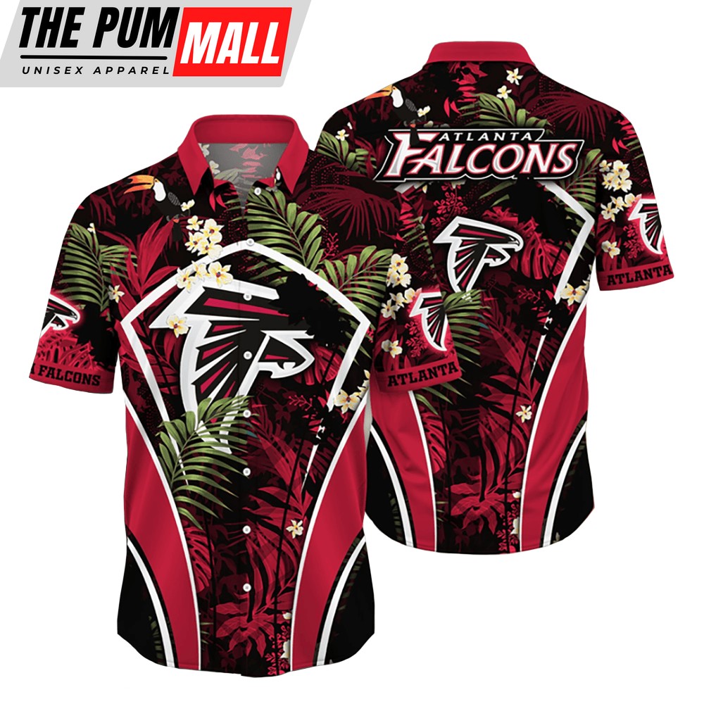 Atlanta Falcons NFL Flower Tropical Hawaiian Shirt