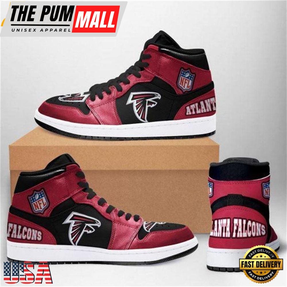 Atlanta Falcons Nfl Football Air Jd Sneaker Boots Shoes Sport For Men Women