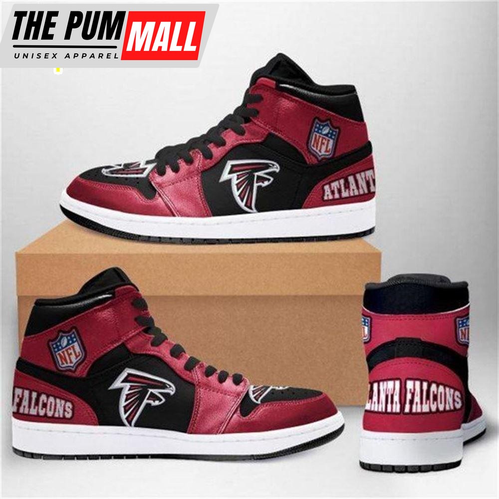 Atlanta Falcons Nfl Football Air Jd Sneaker Boots Shoes Sport For Men Women