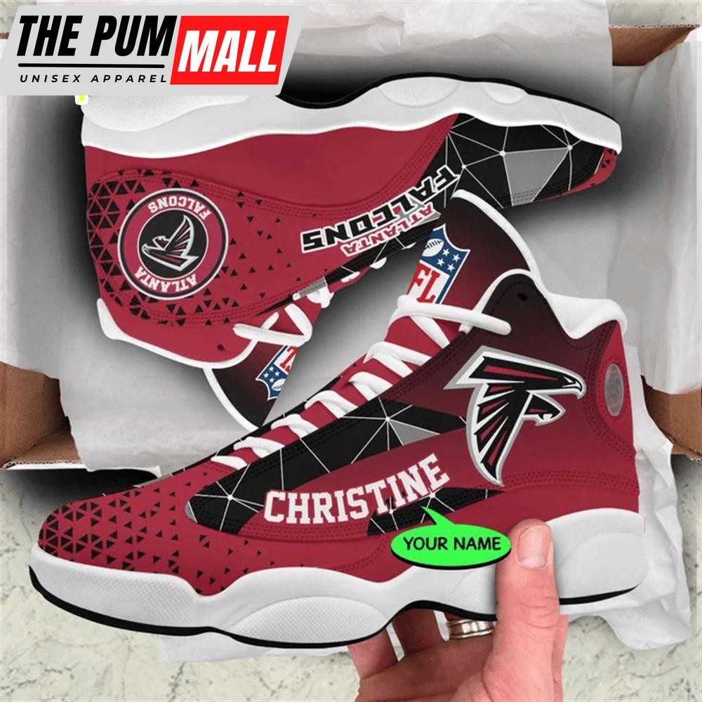 Atlanta Falcons NFL Personalized Jordan 13 Shoes Gift For Fans Sport