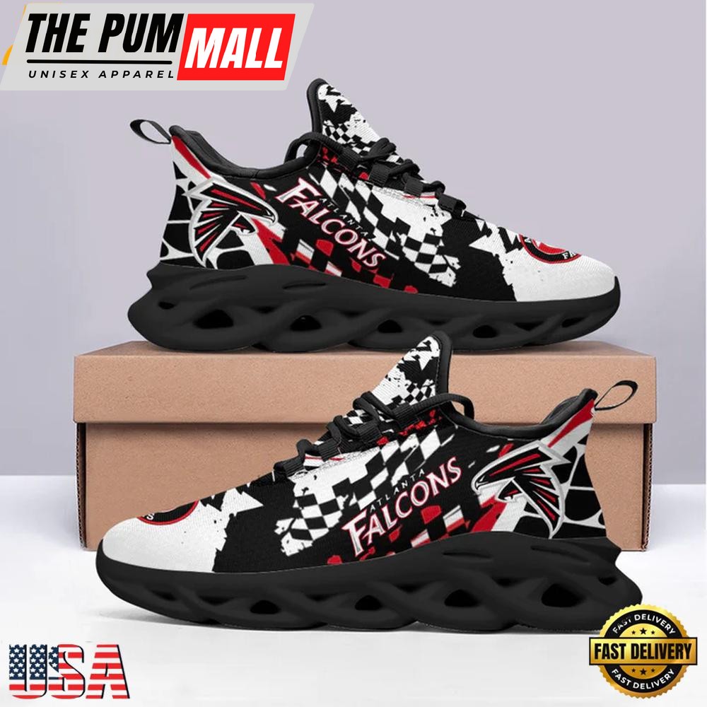 Atlanta Falcons NFL Sport Max Soul Shoes, Running Sneakers Shoes For Men Women
