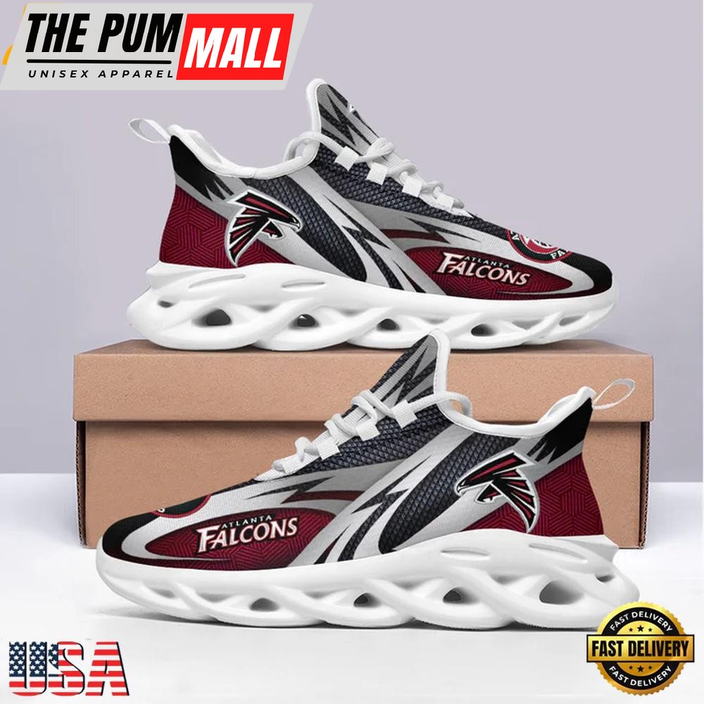 Atlanta Falcons NFL Team Max Soul Shoes, Running Sneakers Shoes For Men Women