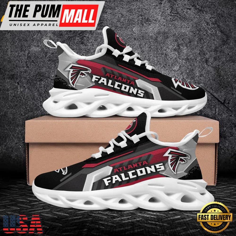 Atlanta Falcons NFL Team Sport Max Soul Shoes, Running Sneakers Shoes For Men Women