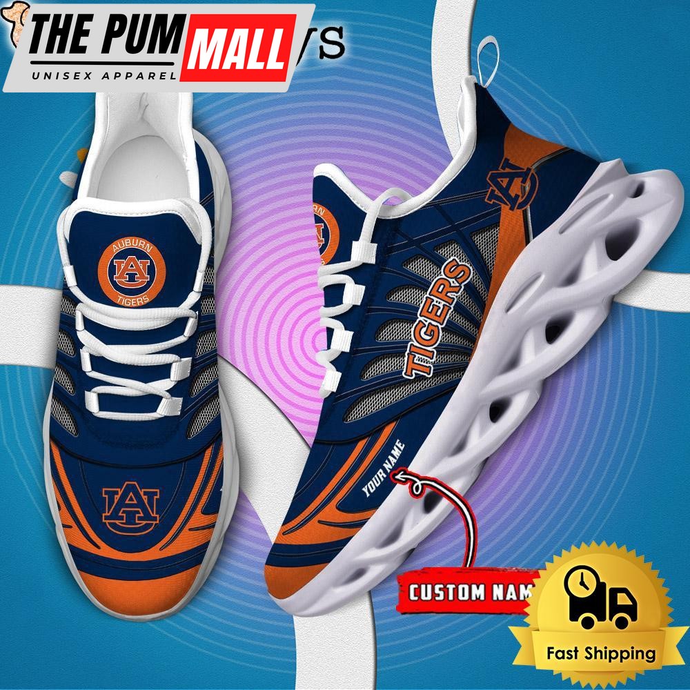 Auburn Tigers NCAA Custom Max Soul Shoes Sneaker