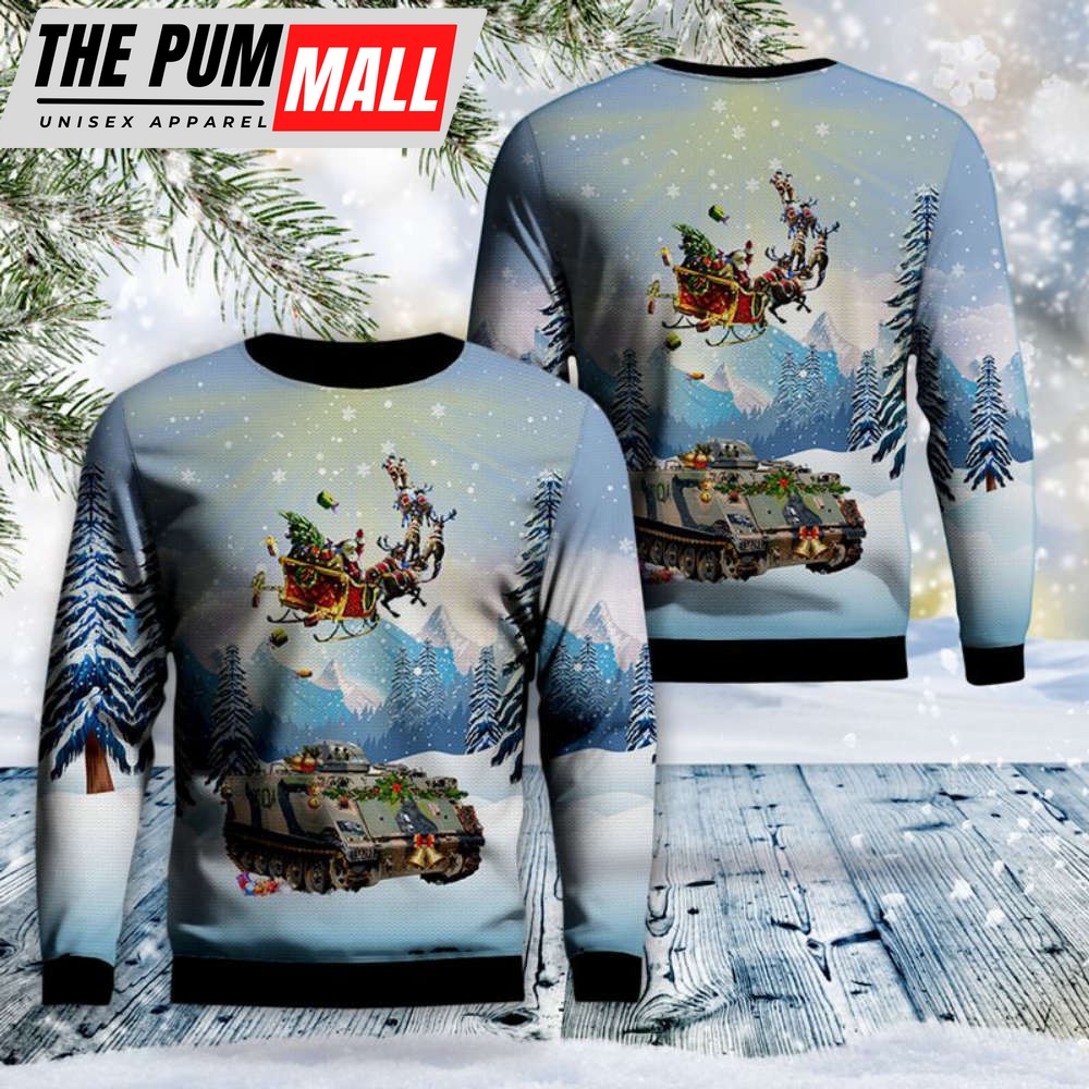 Australian Army M113 Christmas Sweater 3D Gìt For Christmas