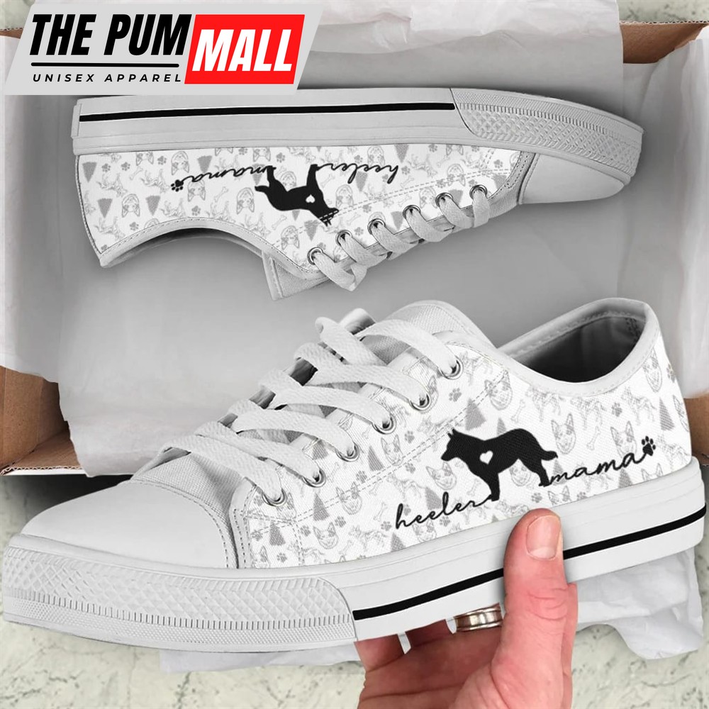 Australian Cattle Dog Low Top Shoes – Sneaker For Cat Walking – Cat Lovers Gifts for Him or Her