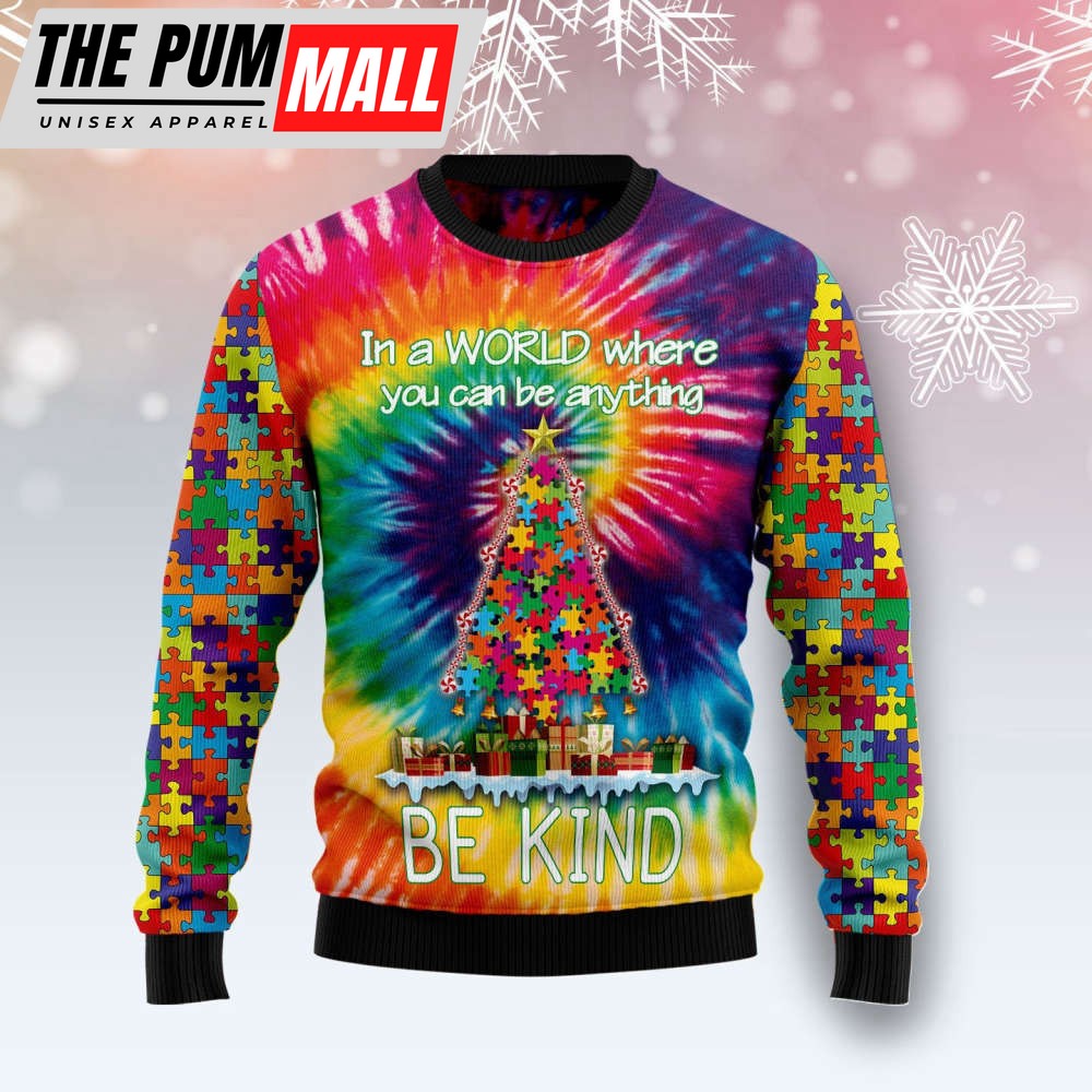 Autism Christmas Tree T0511 Ugly Christmas Sweater – Gift For Christmas